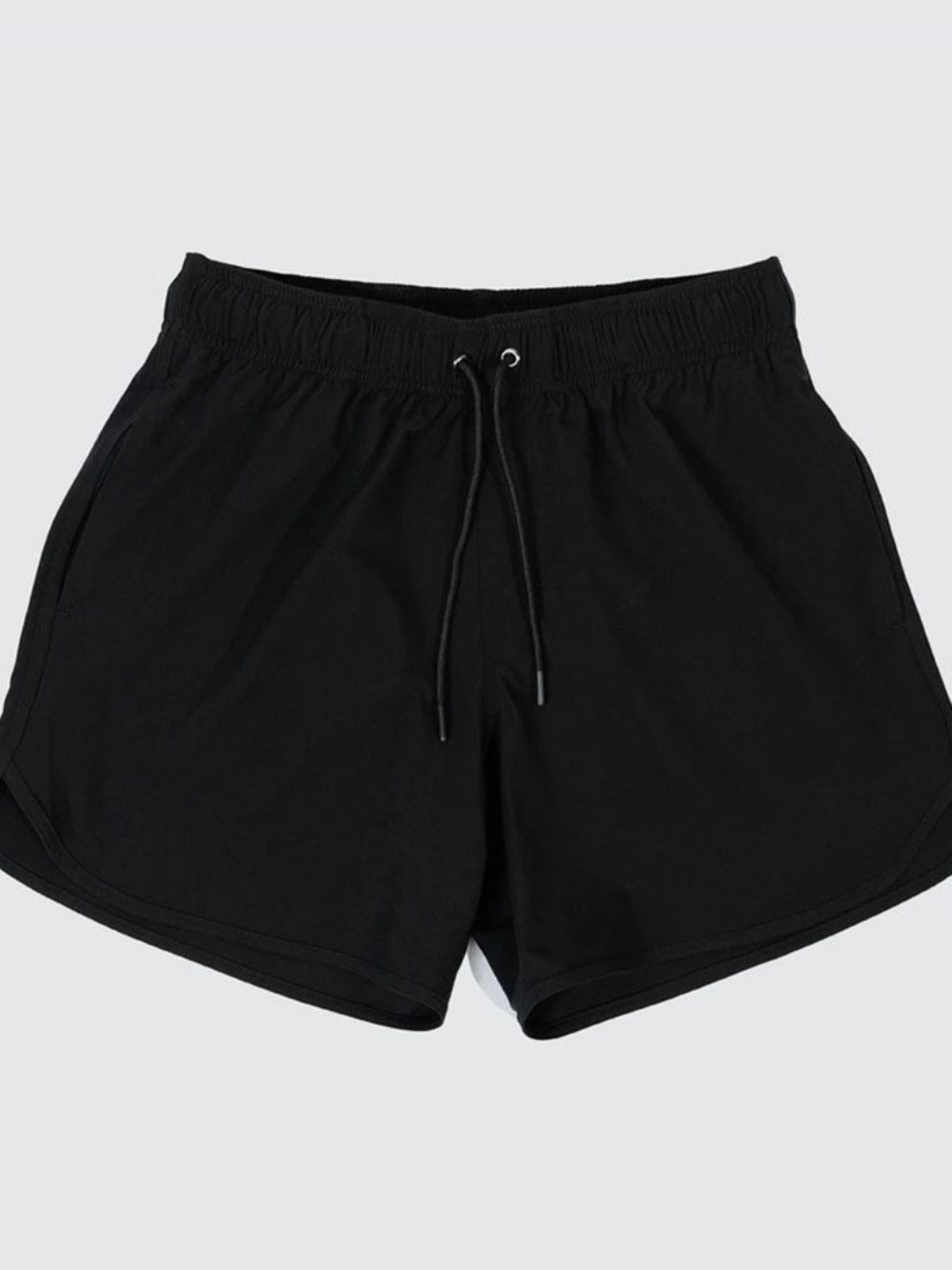 Short Masculino Casual Com Cadarço Camuflado Fino Com Cadarço