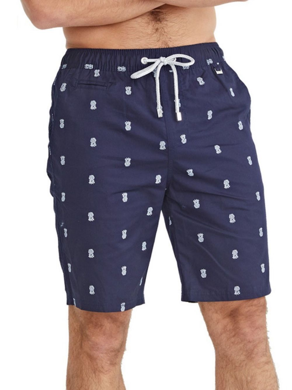 Shorts Casuais Masculinos Estampados