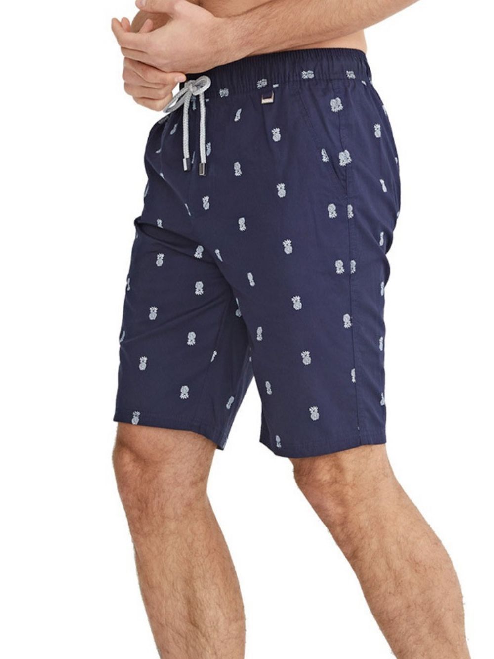 Shorts Casuais Masculinos Estampados