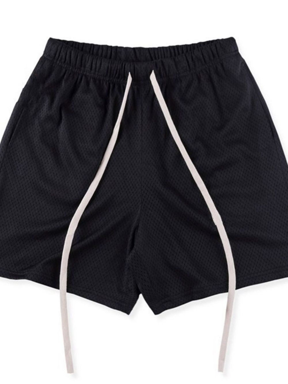 Shorts Esportivos Lisos Com Cadarço Com Cadarço