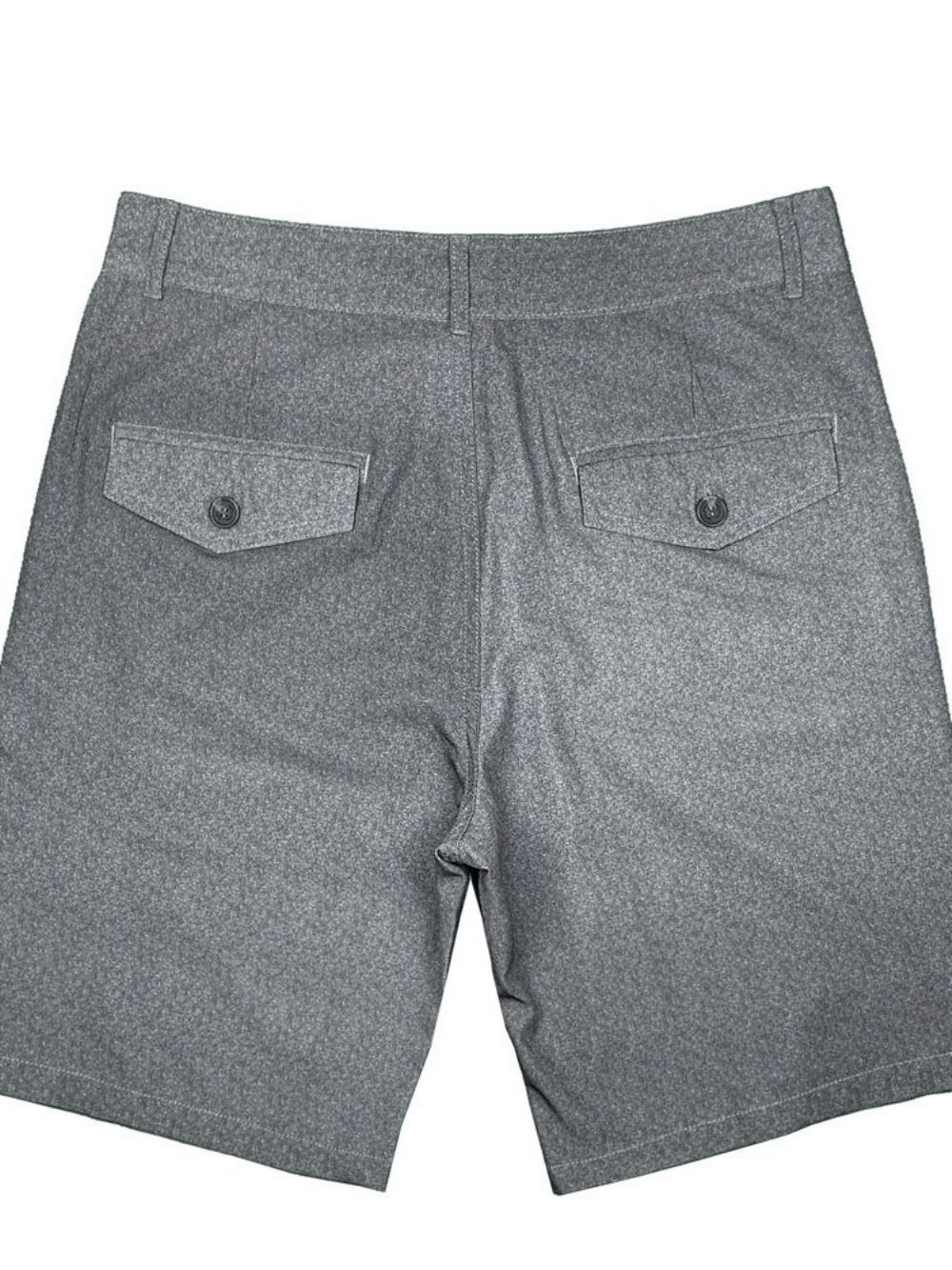 Shorts Masculinos Simples Com Botões Soltos