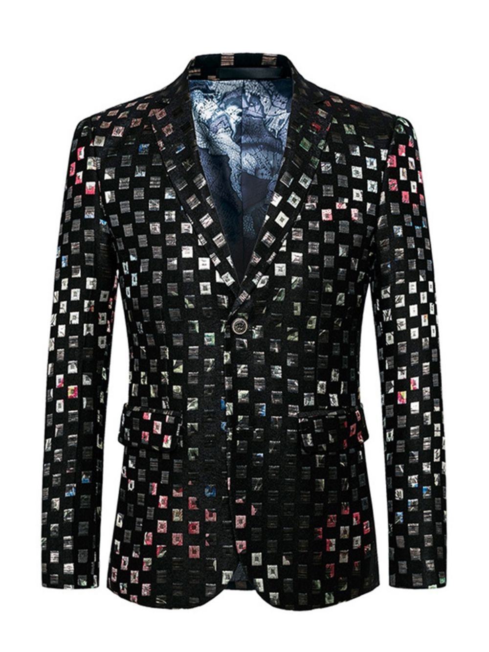 Blazer Masculino Vogue Party Qaulity Print