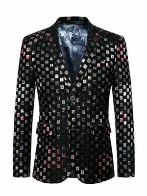 Blazer Masculino Vogue Party Qaulity Print