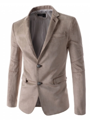 Blazer De Lazer De Bolso Simples E Fino