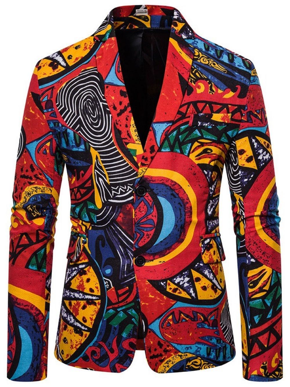 Blazer De Lazer Masculino Casual Estampado