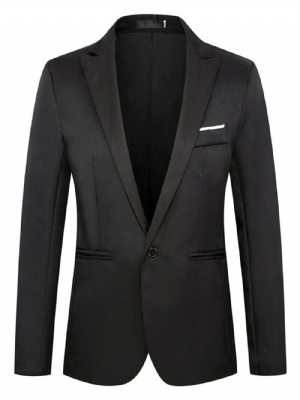 Blazer Masculino Slim Casual Simples