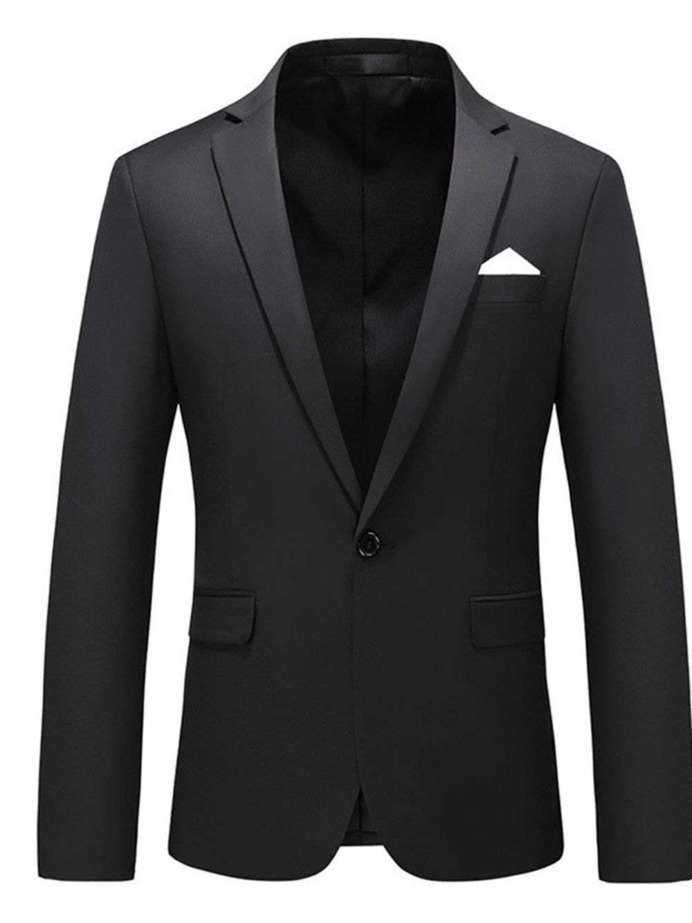 Blazer Masculino Slim One Com Lapela Entalhada