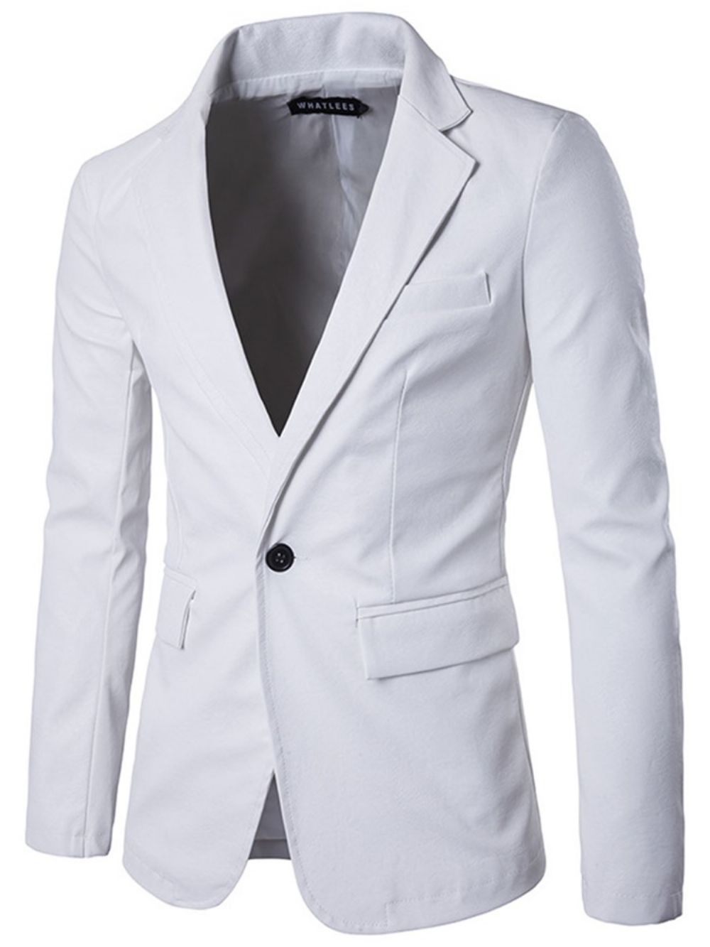 Blazer Masculino Vogue Pu Slim De Um Botão