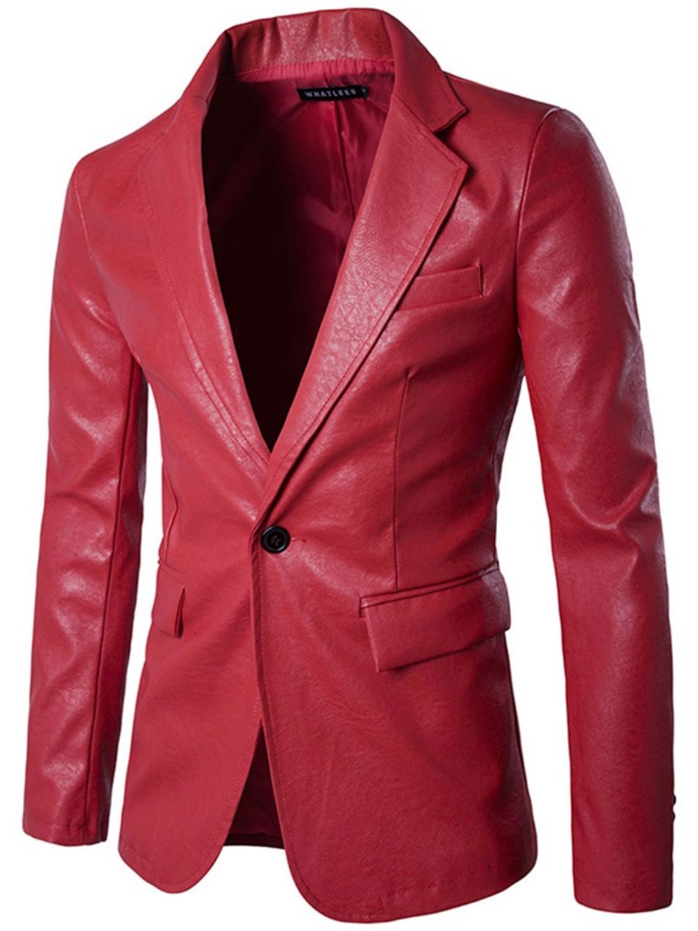 Blazer Masculino Vogue Pu Slim De Um Botão