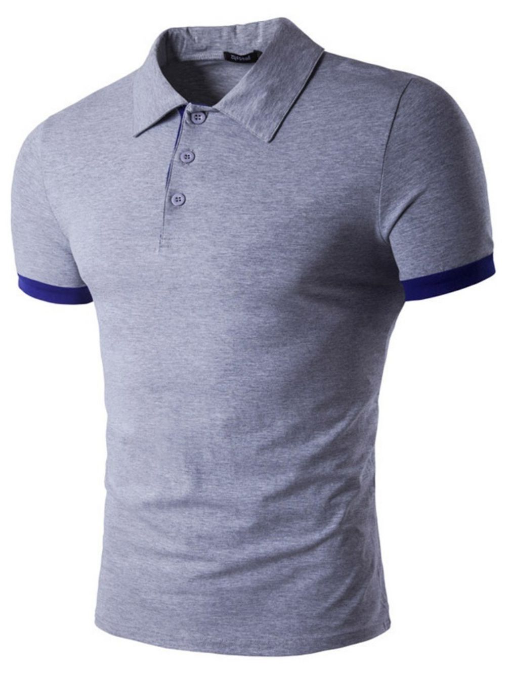 Camisa Polo Masculina Casual Com Botão Gola Polo