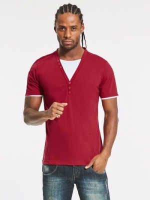 Camiseta Masculina De Camada Dupla