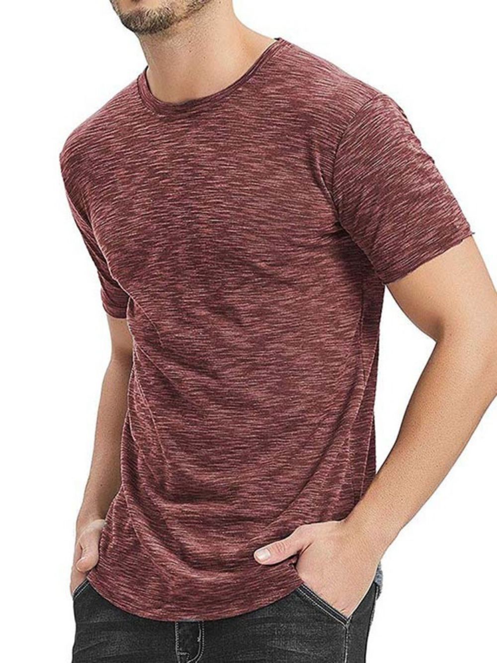 Camiseta Masculina Casual Manga Curta