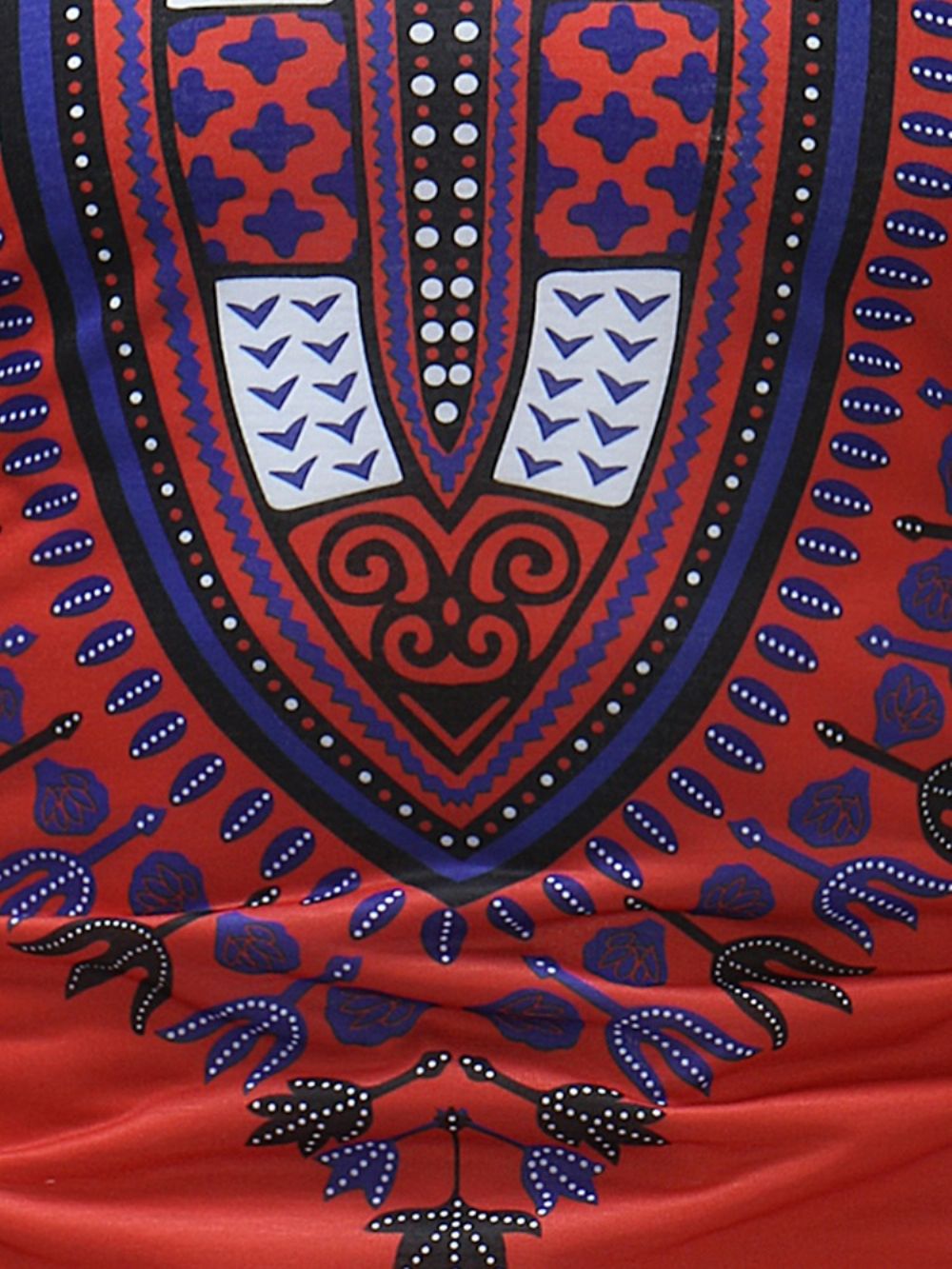 Camiseta Masculina Com Estampa Dashiki Moda Africana Slim Fit