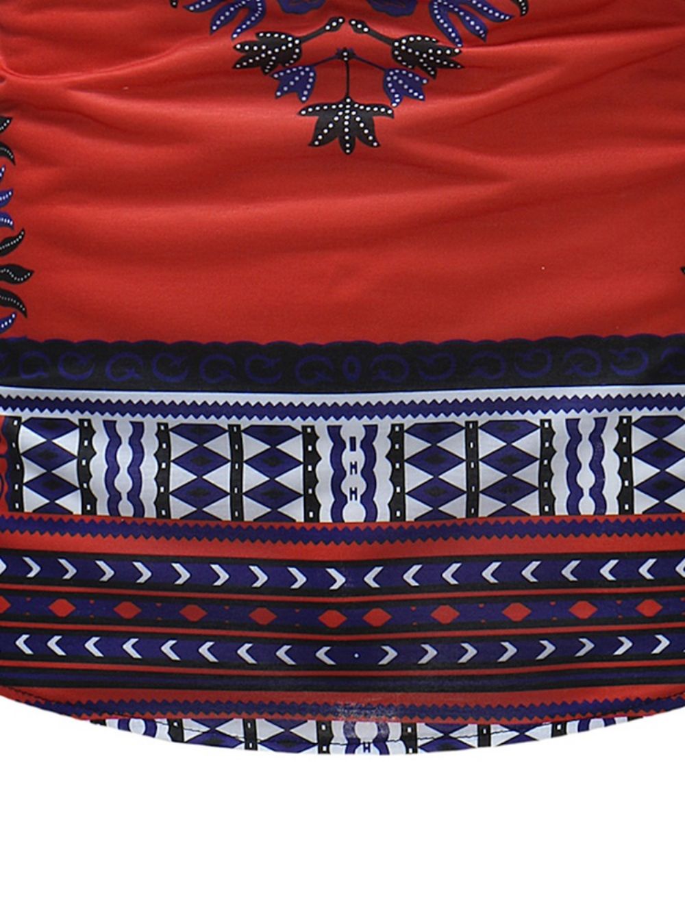 Camiseta Masculina Com Estampa Dashiki Moda Africana Slim Fit