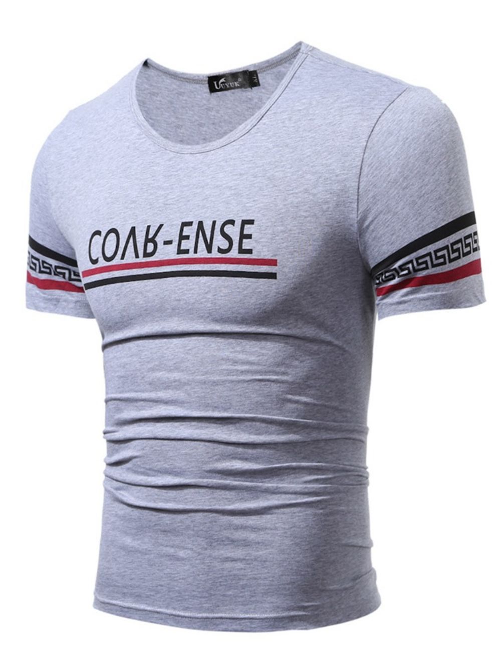 Camiseta Masculina Vogue Gola Tripla Manga Curta