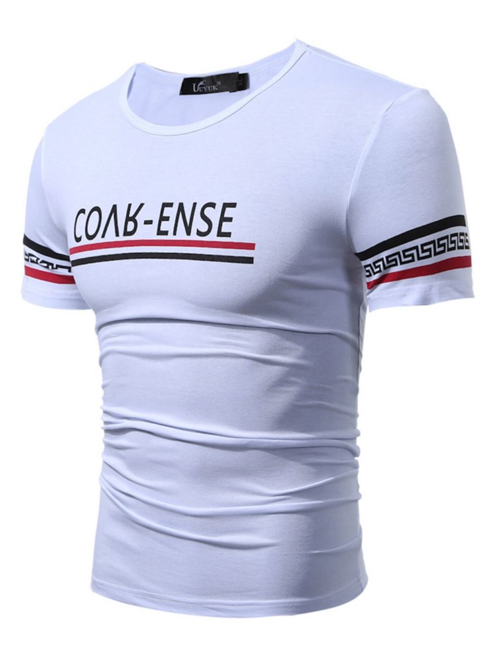 Camiseta Masculina Vogue Gola Tripla Manga Curta