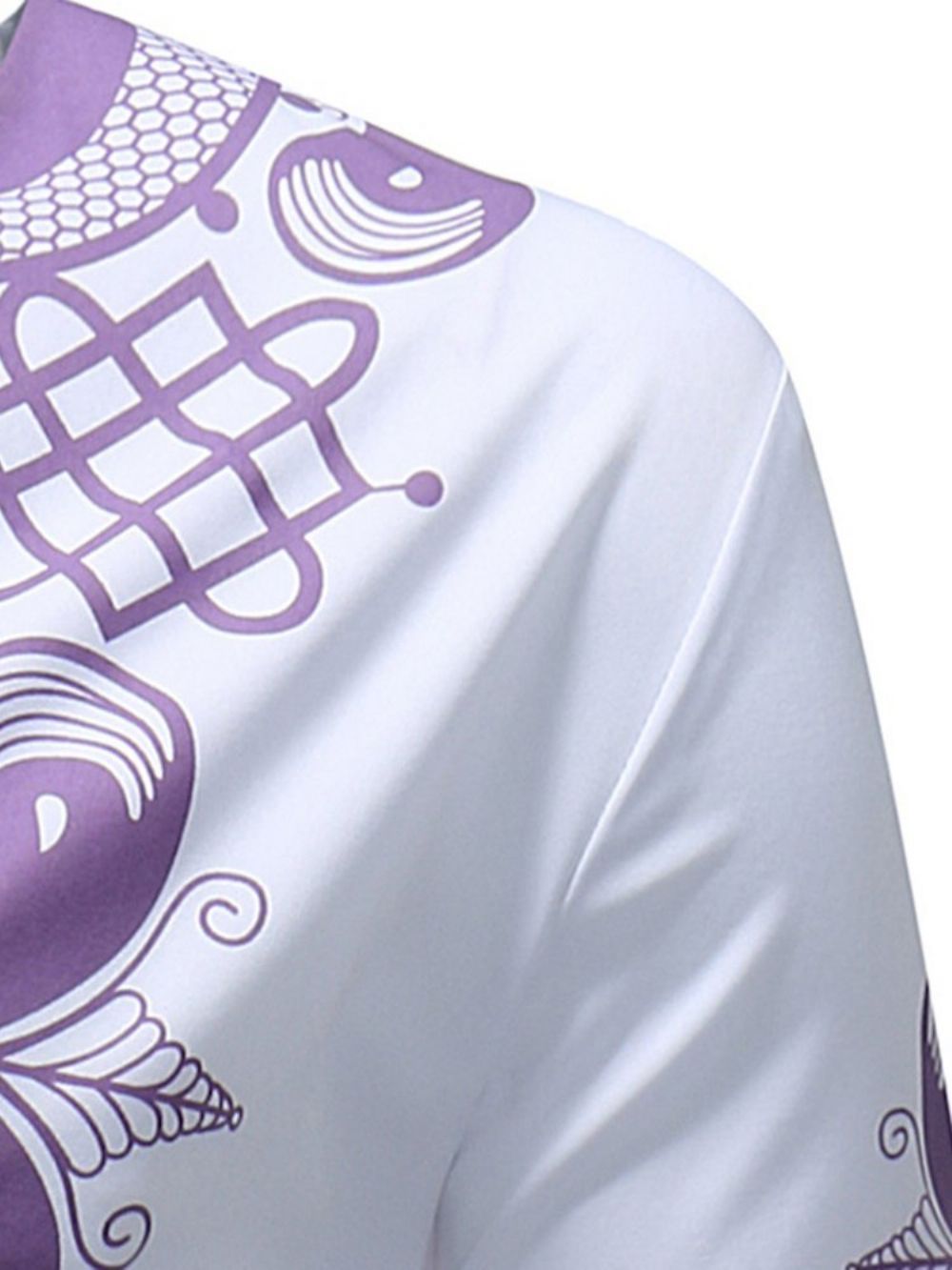 Camisetas Masculinas Casuais Com Estampa De Dashiki Moda Africana Com Decote Em V Profundo