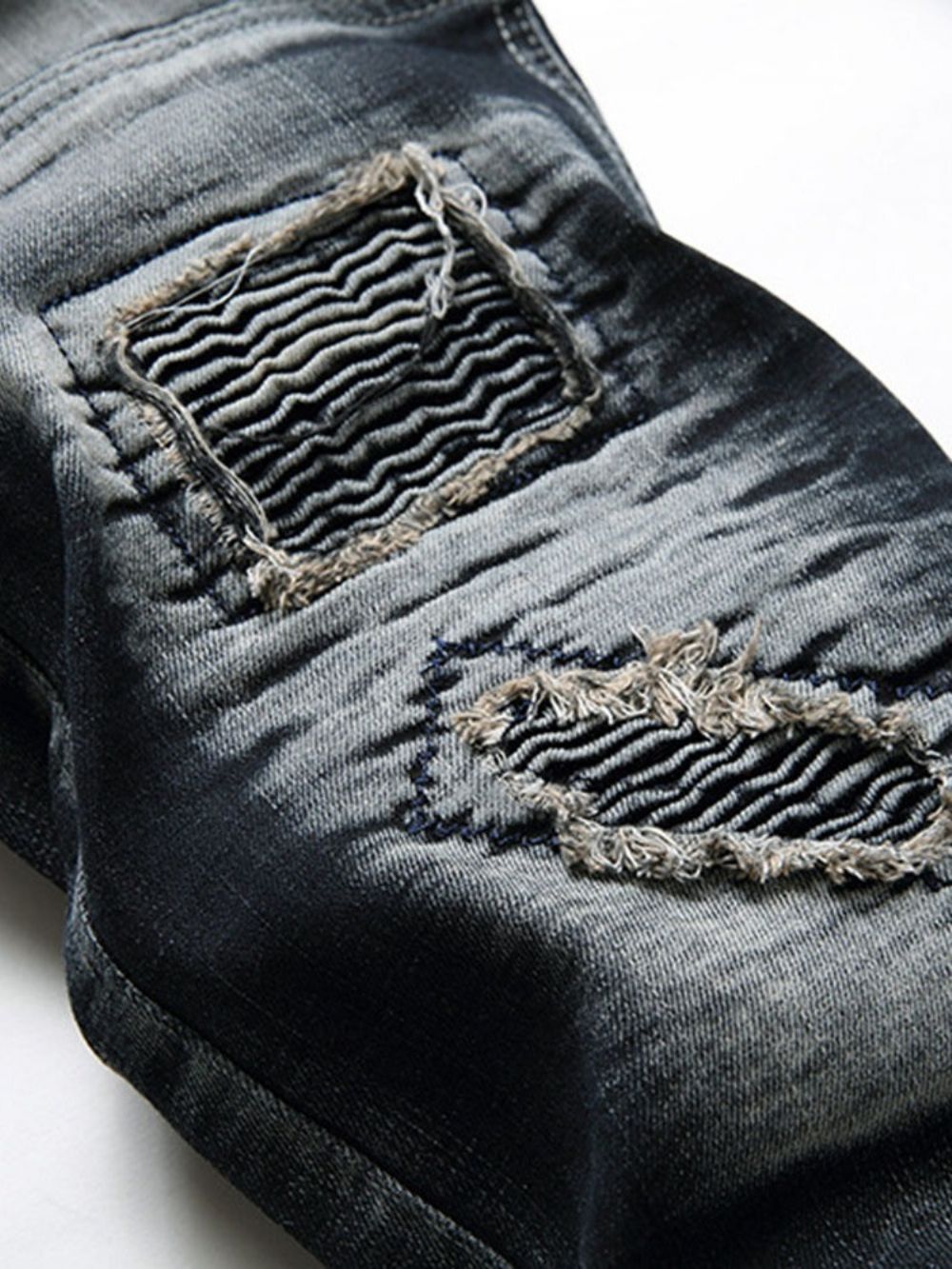 Calça Jeans Cintura Média Com Zíper Reto Usada