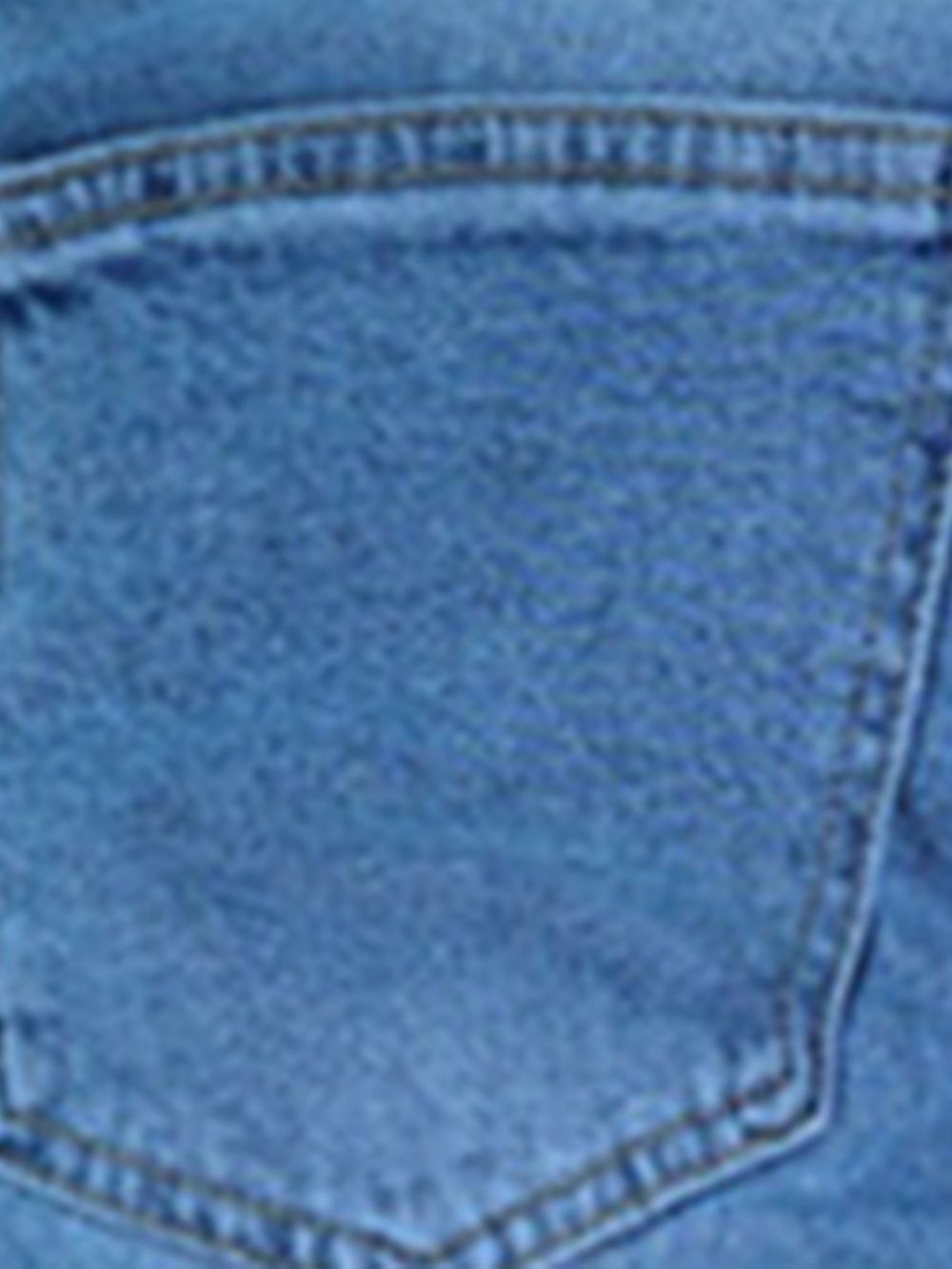 Calça Jeans Masculina Bolso Cintura Média