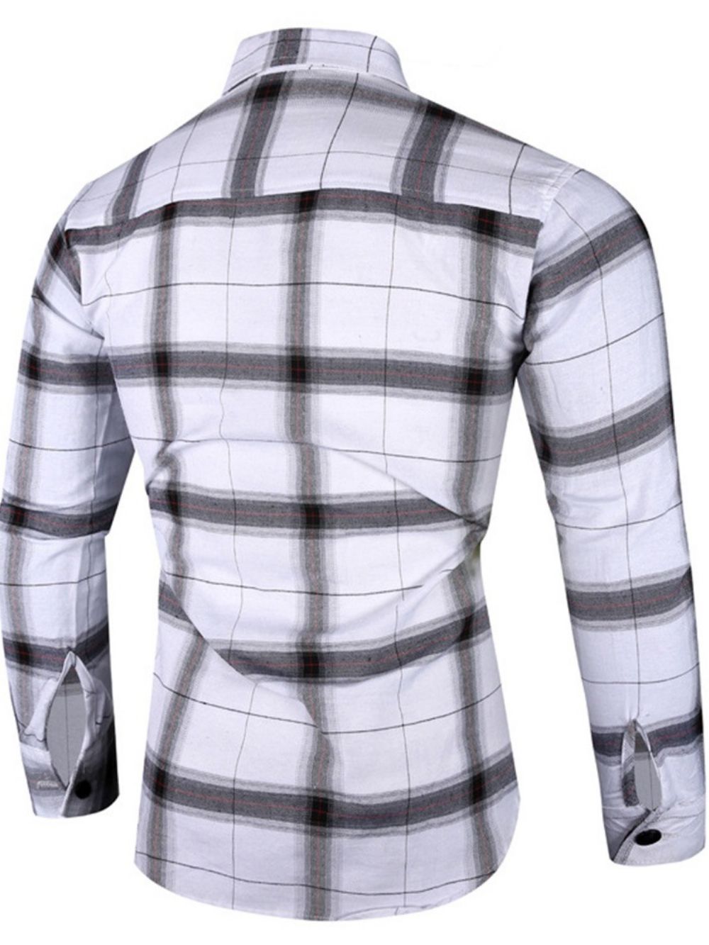 Camisa Casual Casual Com Estampa De Lapela E Trespassado