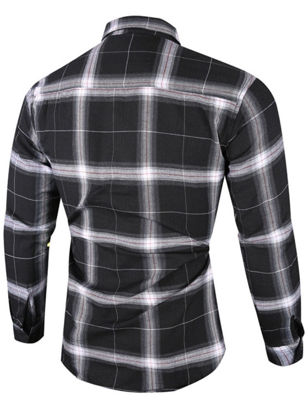 Camisa Casual Casual Com Estampa De Lapela E Trespassado