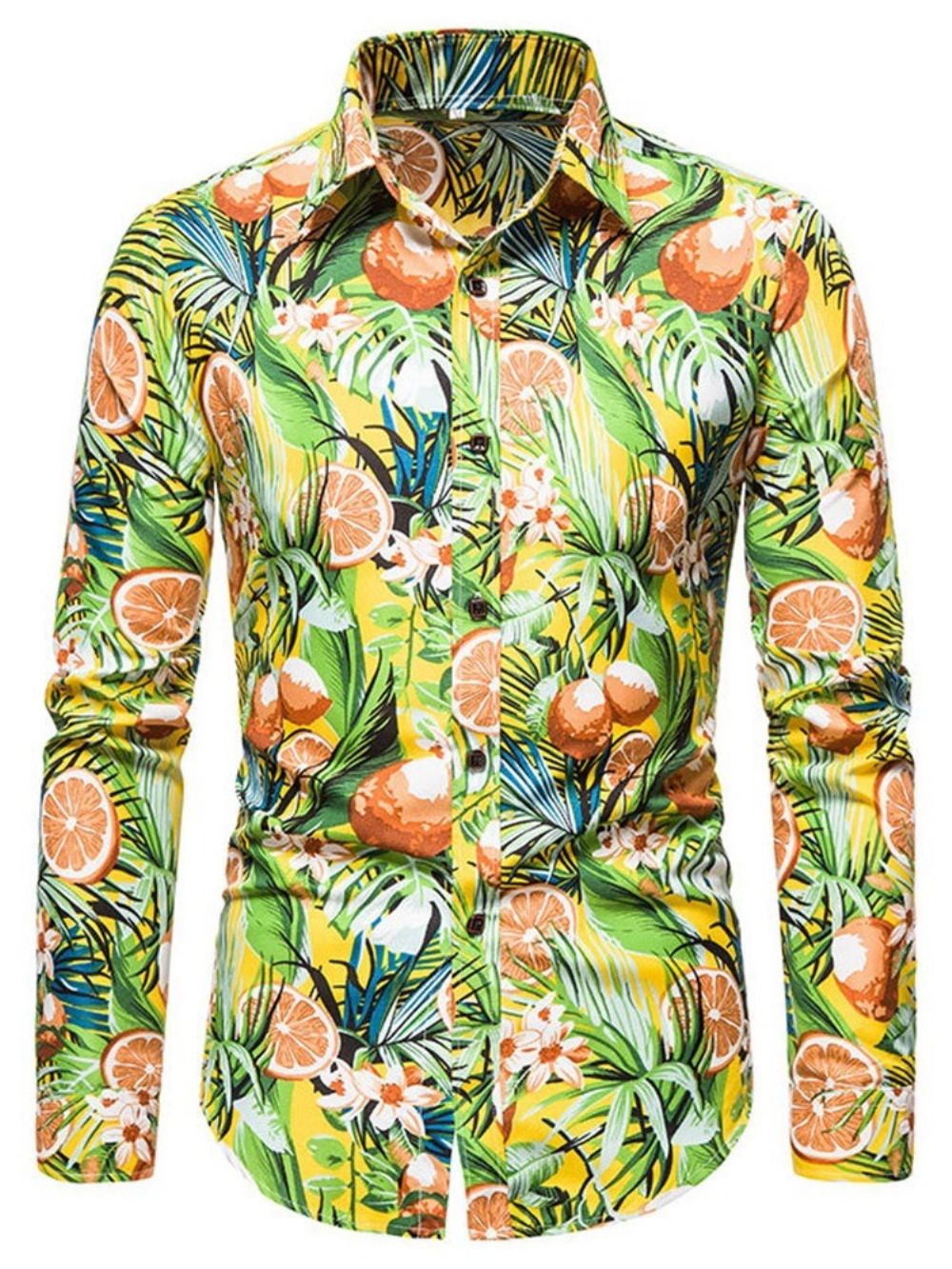 Camisa Estampada Casual Floral De Primavera