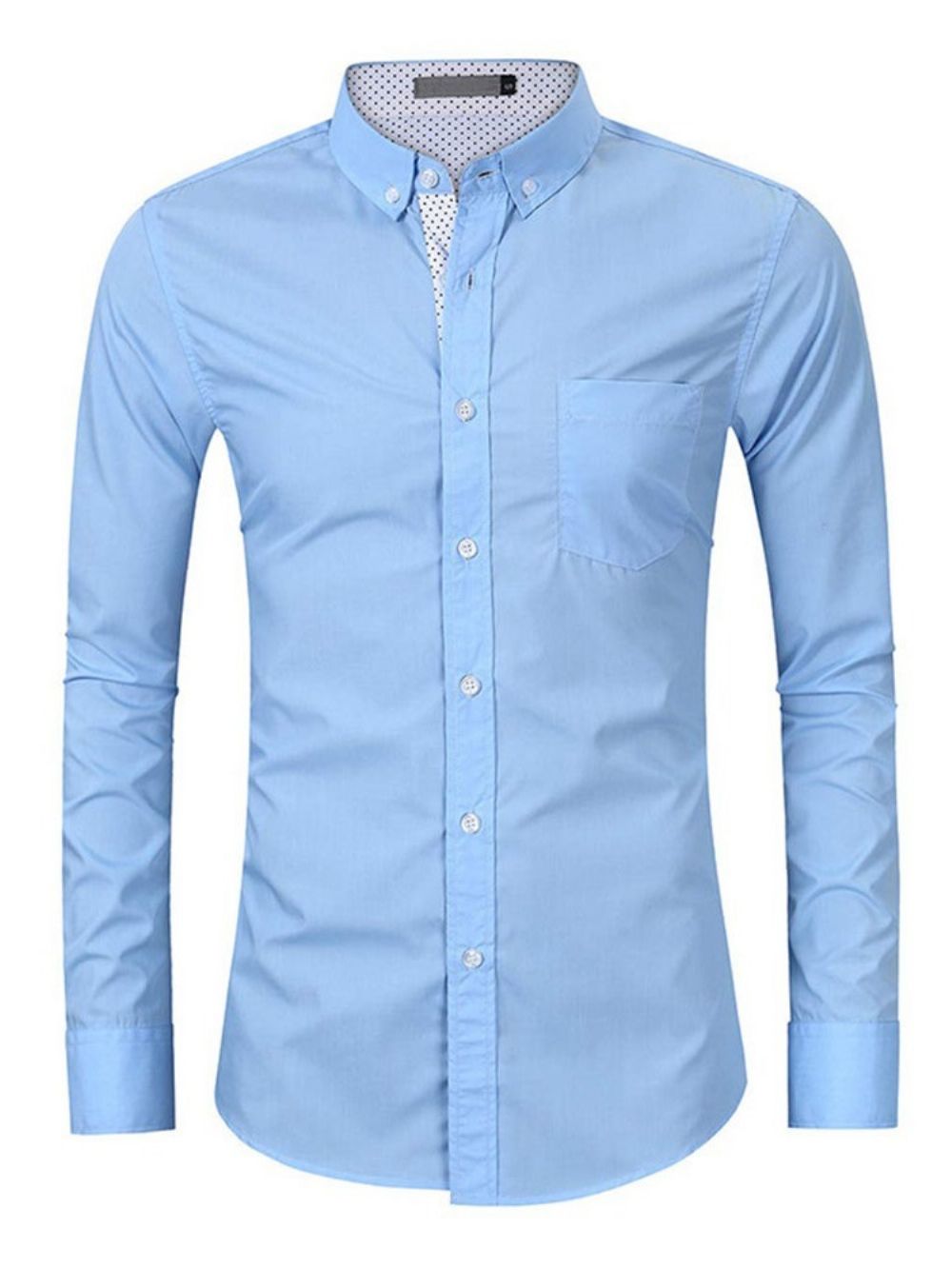 Camisa Ol Com Bolso De Lapela Masculina Slim Trespassada