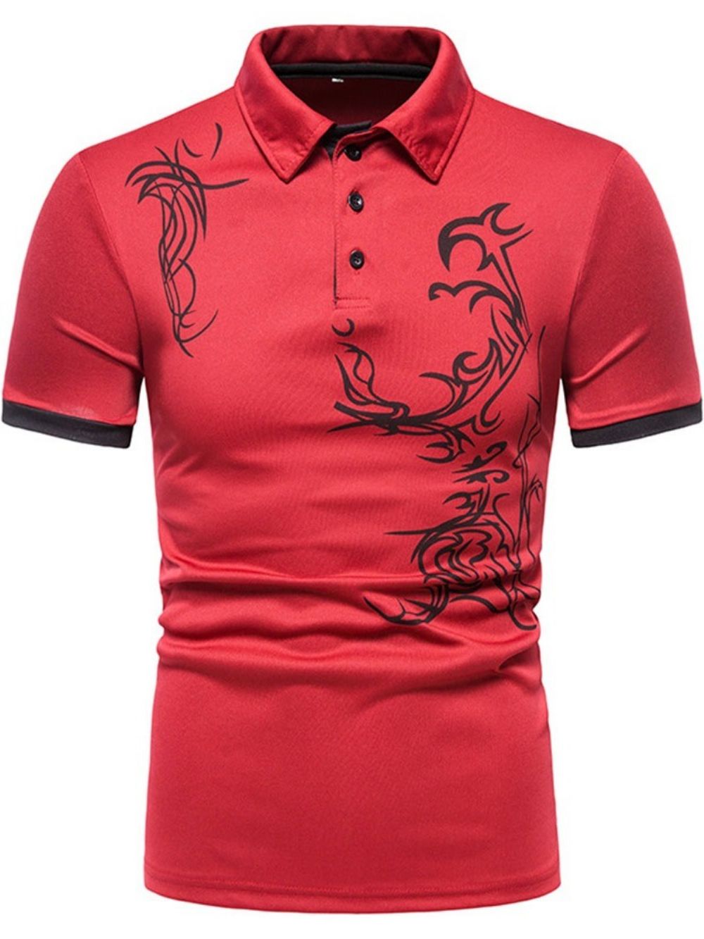 Camisa Pólo Masculina De Botão Esportivo Com Gola Polo