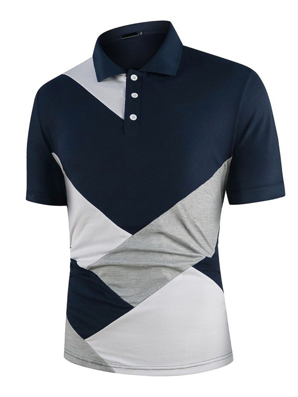 Camisa Polo Patchwork Color Block Inglaterra