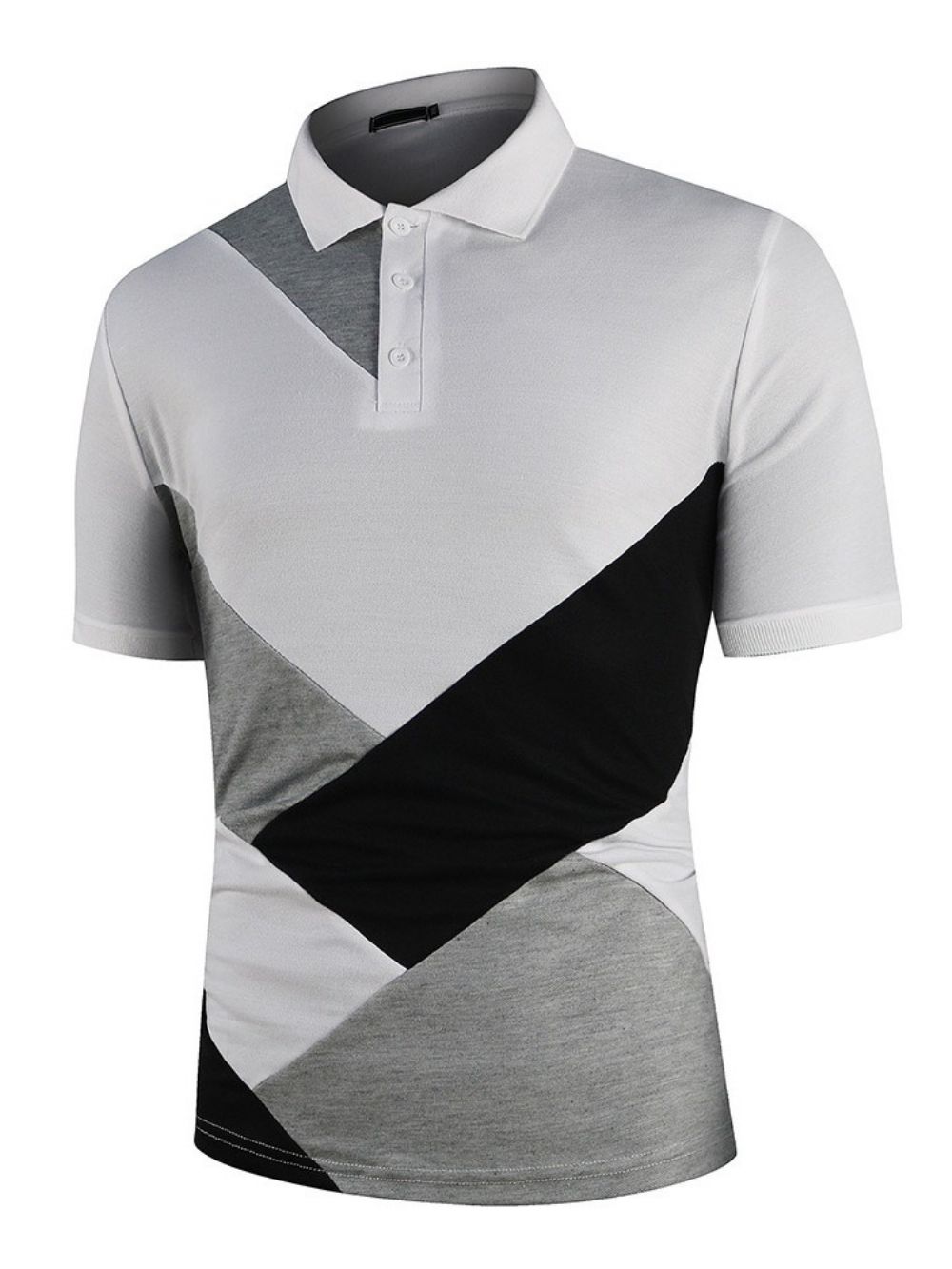 Camisa Polo Patchwork Color Block Inglaterra