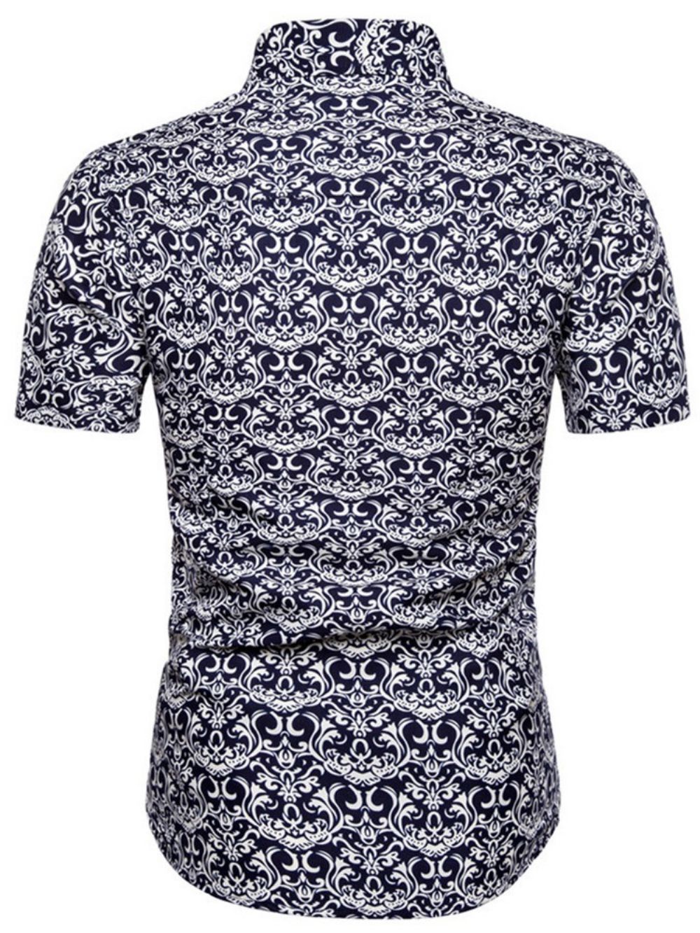 Camisa De Verão Masculina Casual Estampada